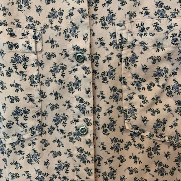 Women’s custom Nirvana Upcycled Pink RayonPearl Snap Band Shirt - Picture 5 of 8